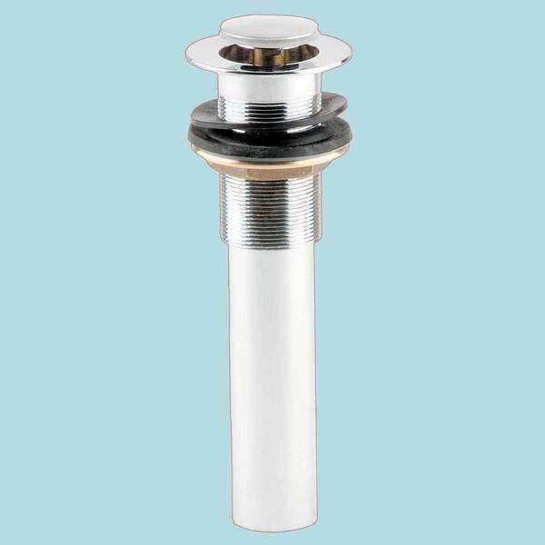 Sink Drain Chrome All Solid Brass PopUp No Overflow Renovators Supply